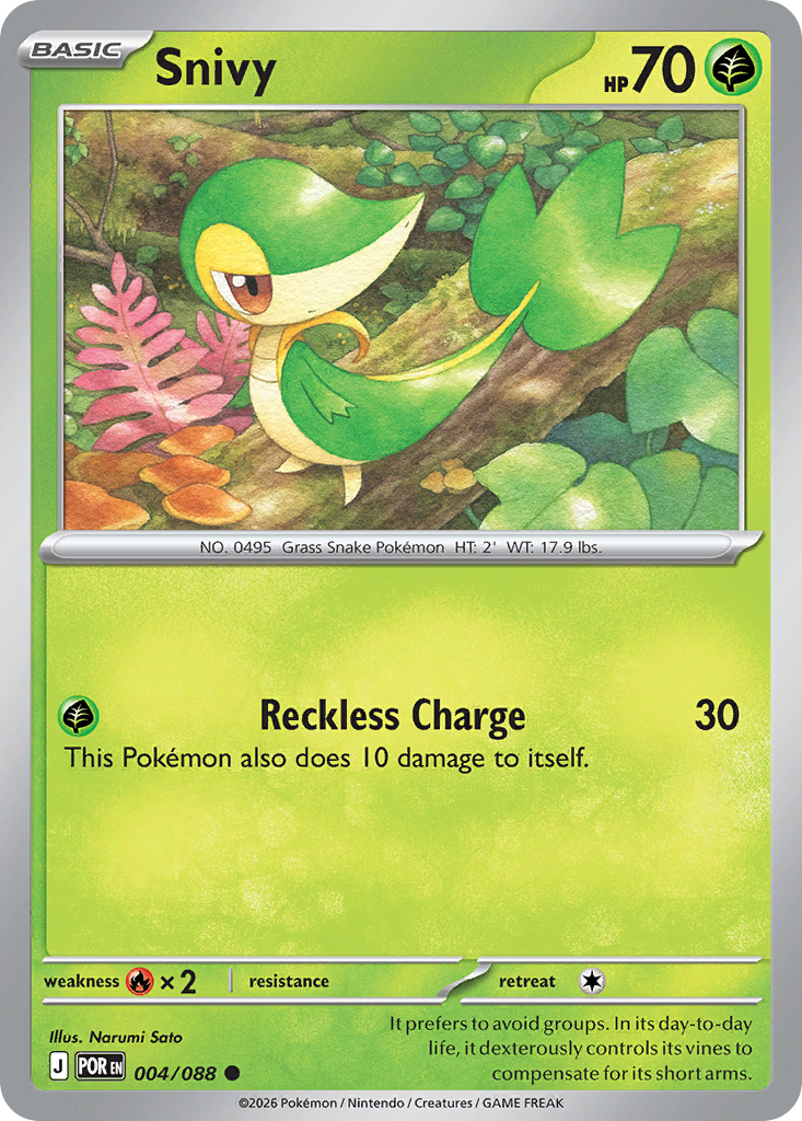 Snivy (4/88) - Perfect Order (POR)
