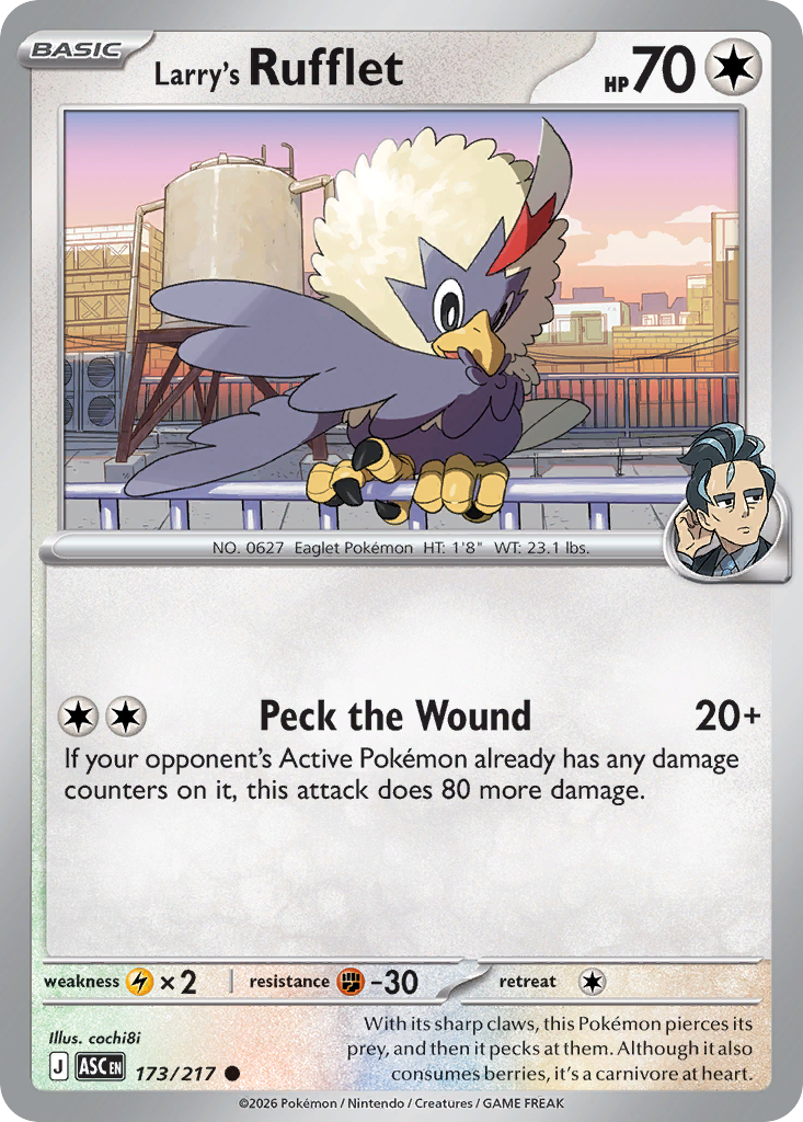 Larry's Rufflet (173/217) - Ascended Heroes (ASC)