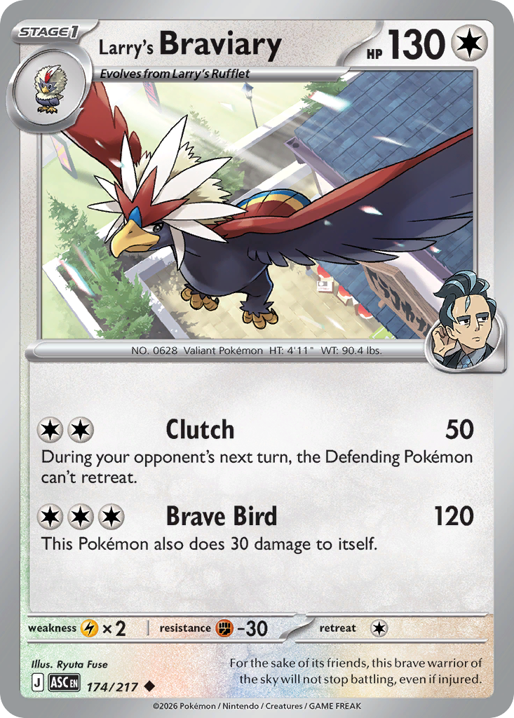 Larry's Braviary (174/217) - Ascended Heroes (ASC)
