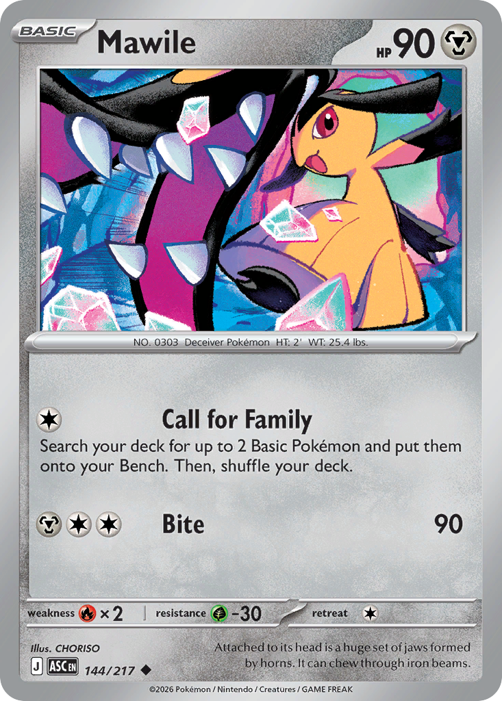 Mawile (144/217) - Ascended Heroes (ASC)