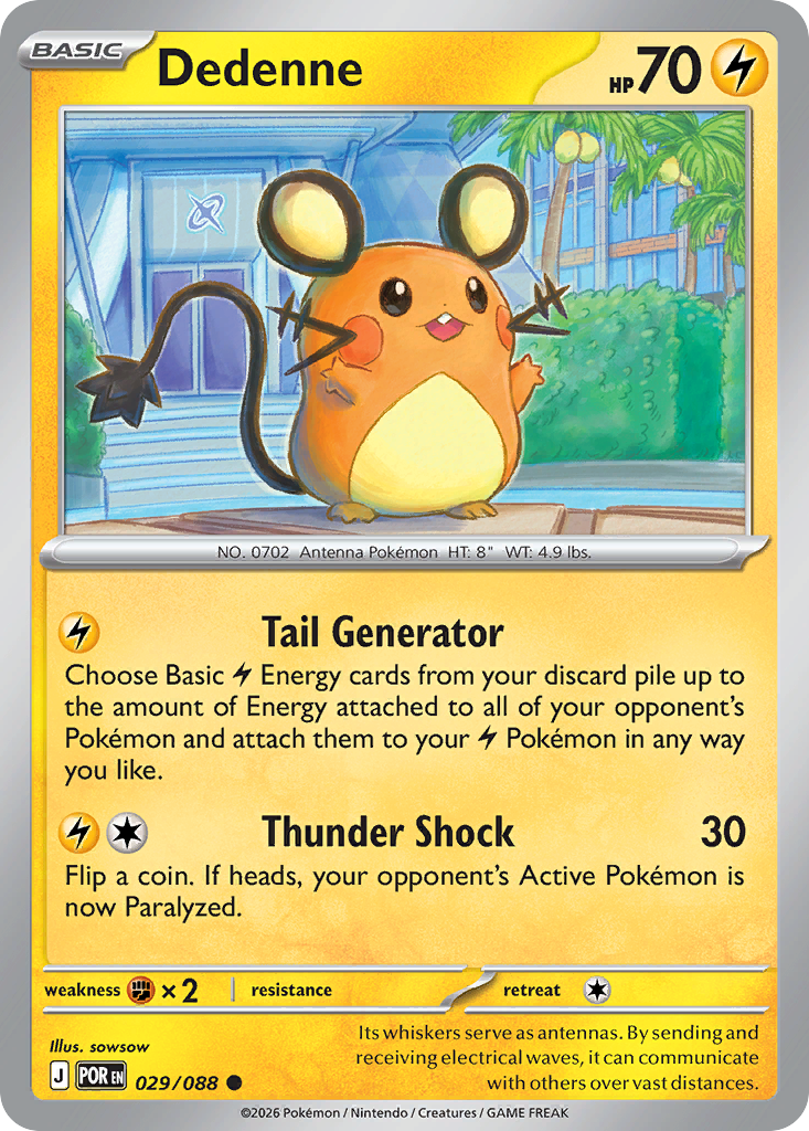 Dedenne (29/88) - Perfect Order (POR)