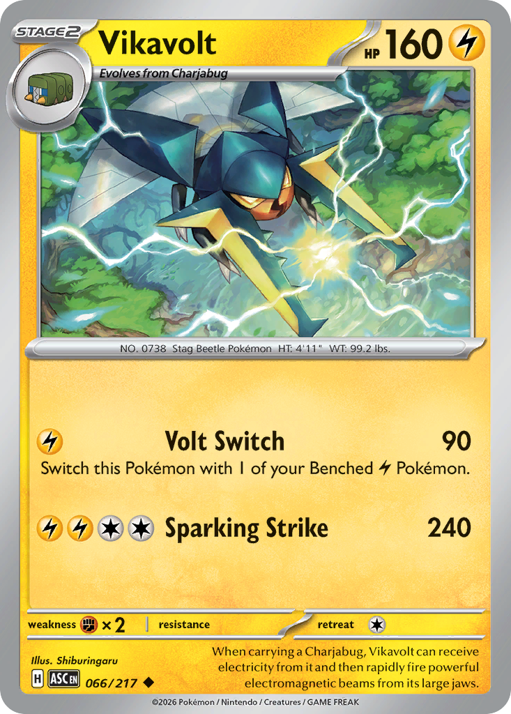 Vikavolt (66/217) - Ascended Heroes (ASC)