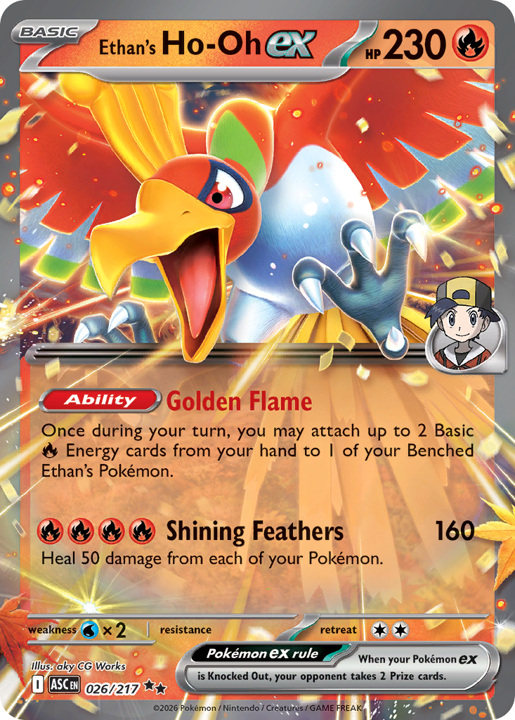 Ethan's Ho-Oh ex (26/217) - Ascended Heroes (ASC)