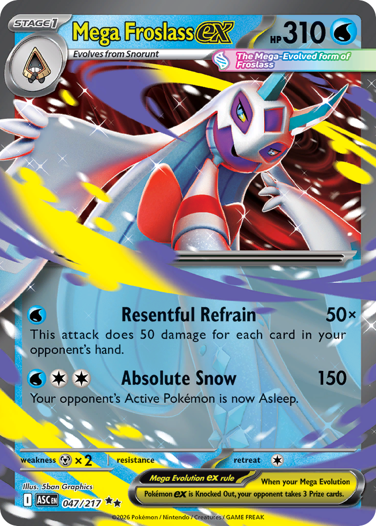 Mega Froslass ex (47/217) - Ascended Heroes (ASC)