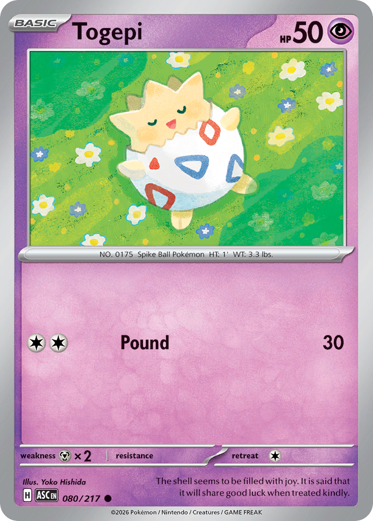 Togepi (80/217) - Ascended Heroes (ASC)