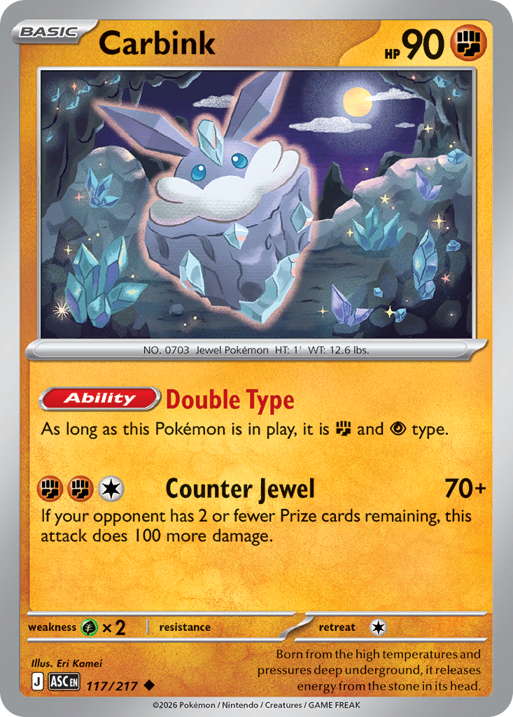 Carbink (117/217) - Ascended Heroes (ASC)