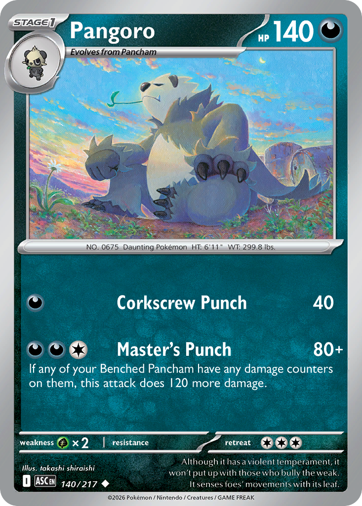 Pangoro (140/217) - Ascended Heroes (ASC)