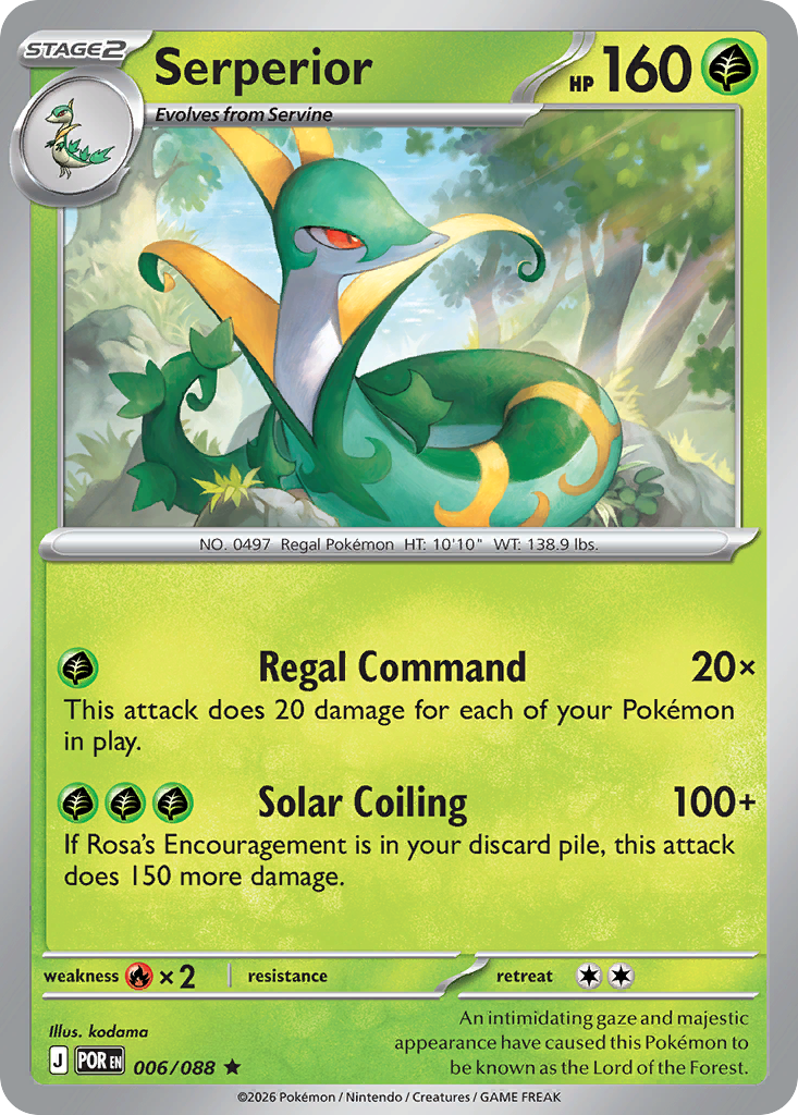 Serperior (6/88) - Perfect Order (POR)