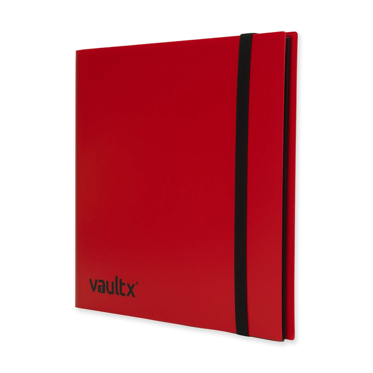 Vault X 12-Pocket Strap Binder - Red