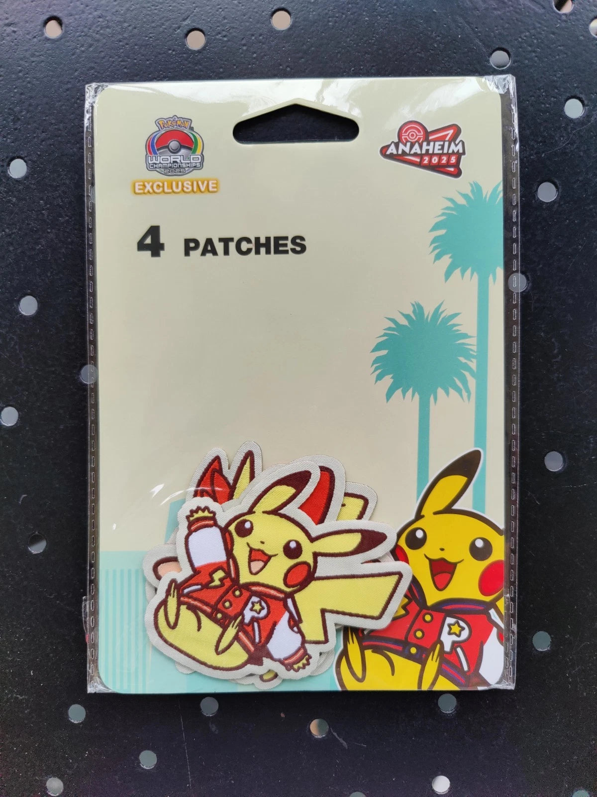Anaheim 2025 Pikachu Patch - Pokemon Center Pokemon Worlds 2025 Exclusive