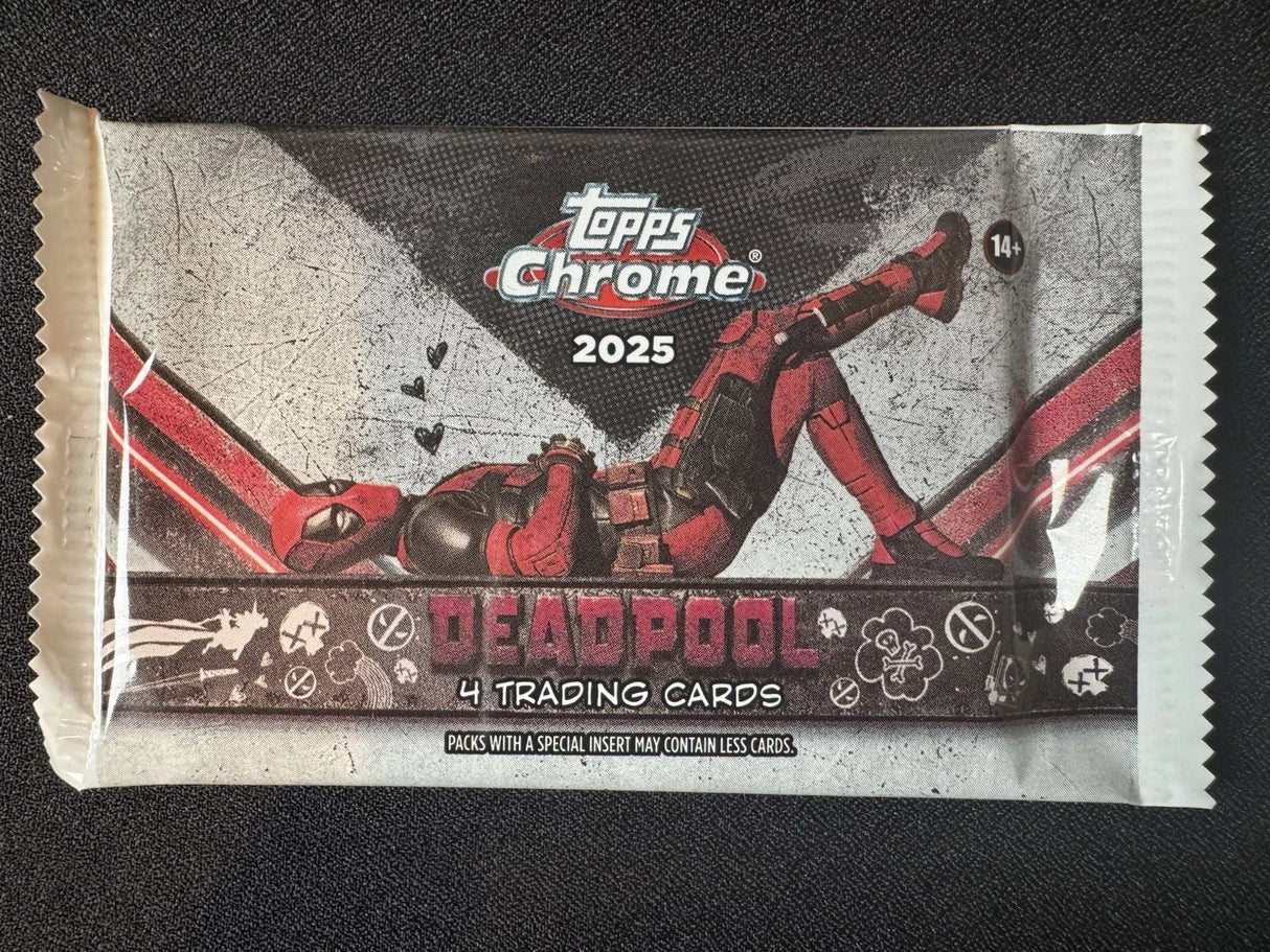 2025 Topps Chrome Marvel Deadpool Value Pack