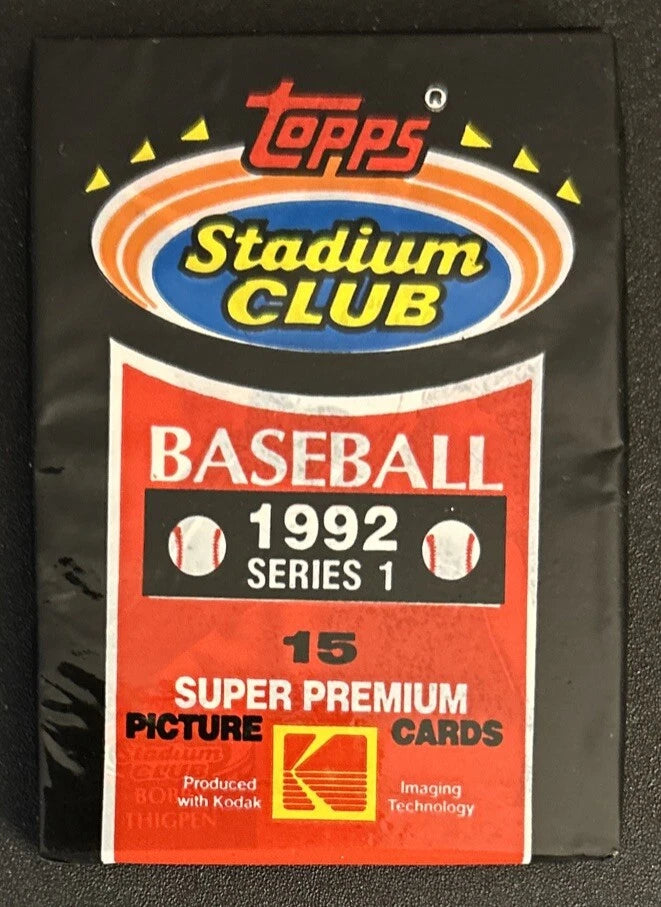 1992 Topps Stadium Club Series 3 Packs