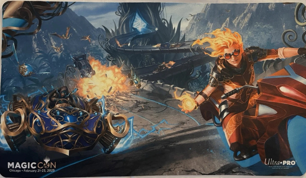 MagicCon Chicago 2025 Exclusive Playmat Chandra Aetherdrift MTG