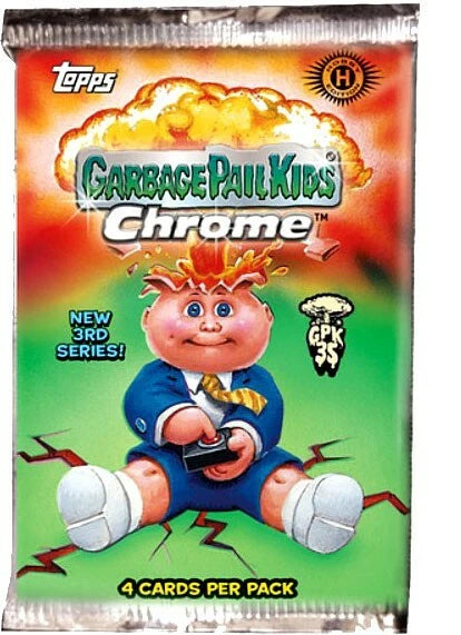 Garbage Pail Kids Chrome New Series 3 Hobby Pack