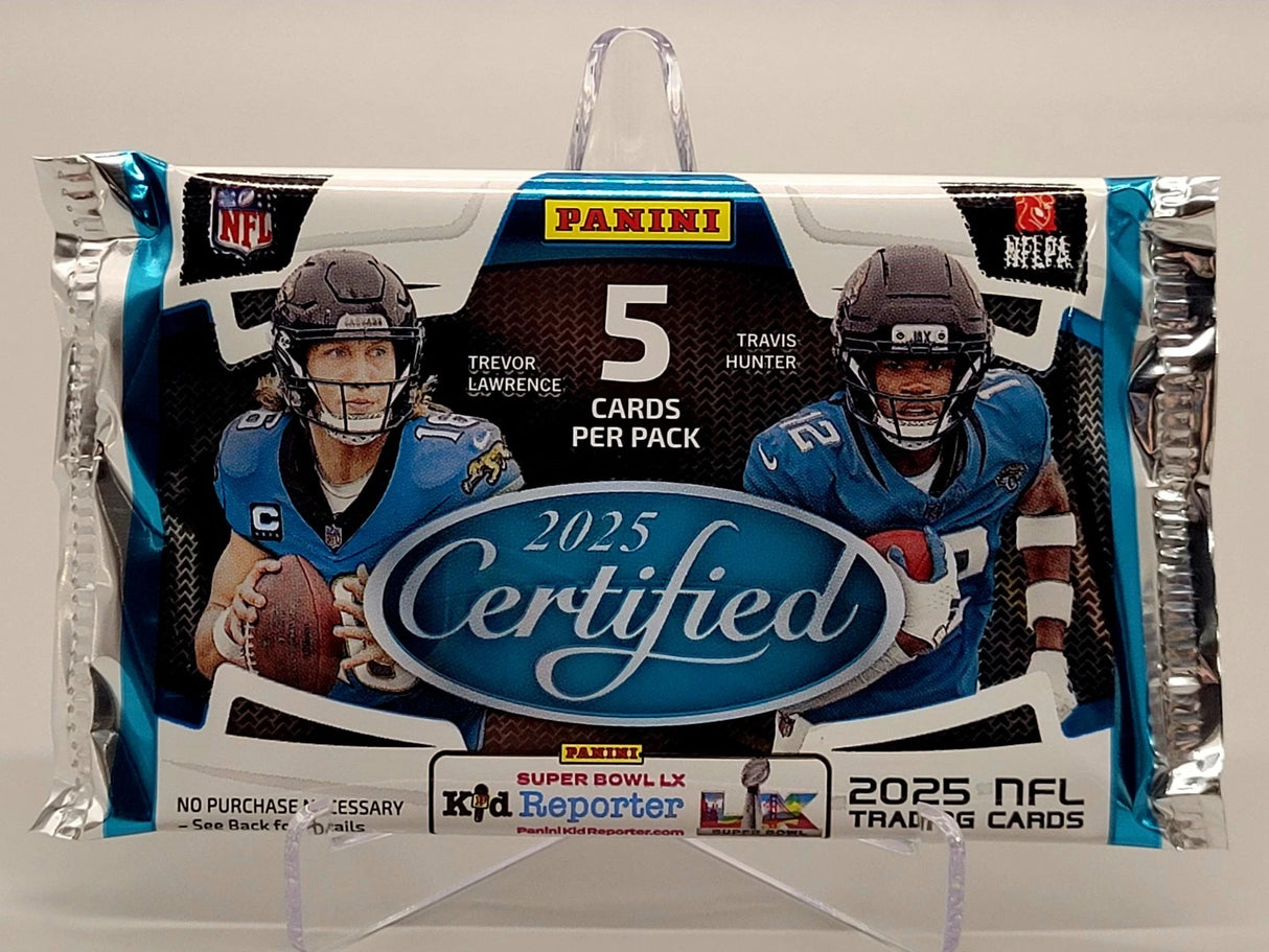 2025 Panini Certified Football Hobby Pack