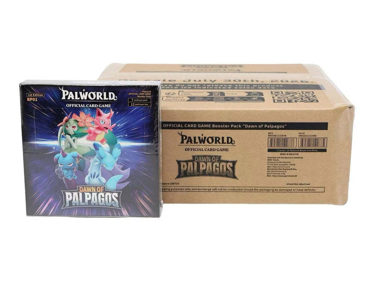 Palworld: Dawn of Palpagos Booster Box Case (12 Boxes)