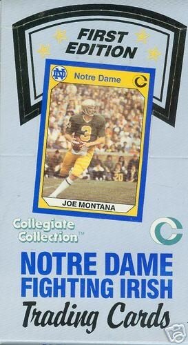 1990 NOTRE DAME FIGHTING IRISH First Edition Collegiate Collection