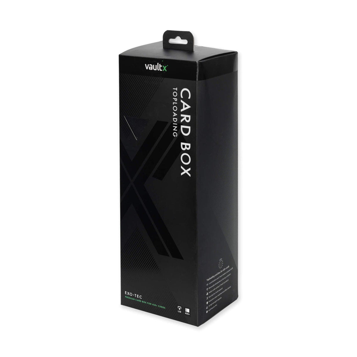 Vault X Exo-Tec Card Box 450+ - Signature Black