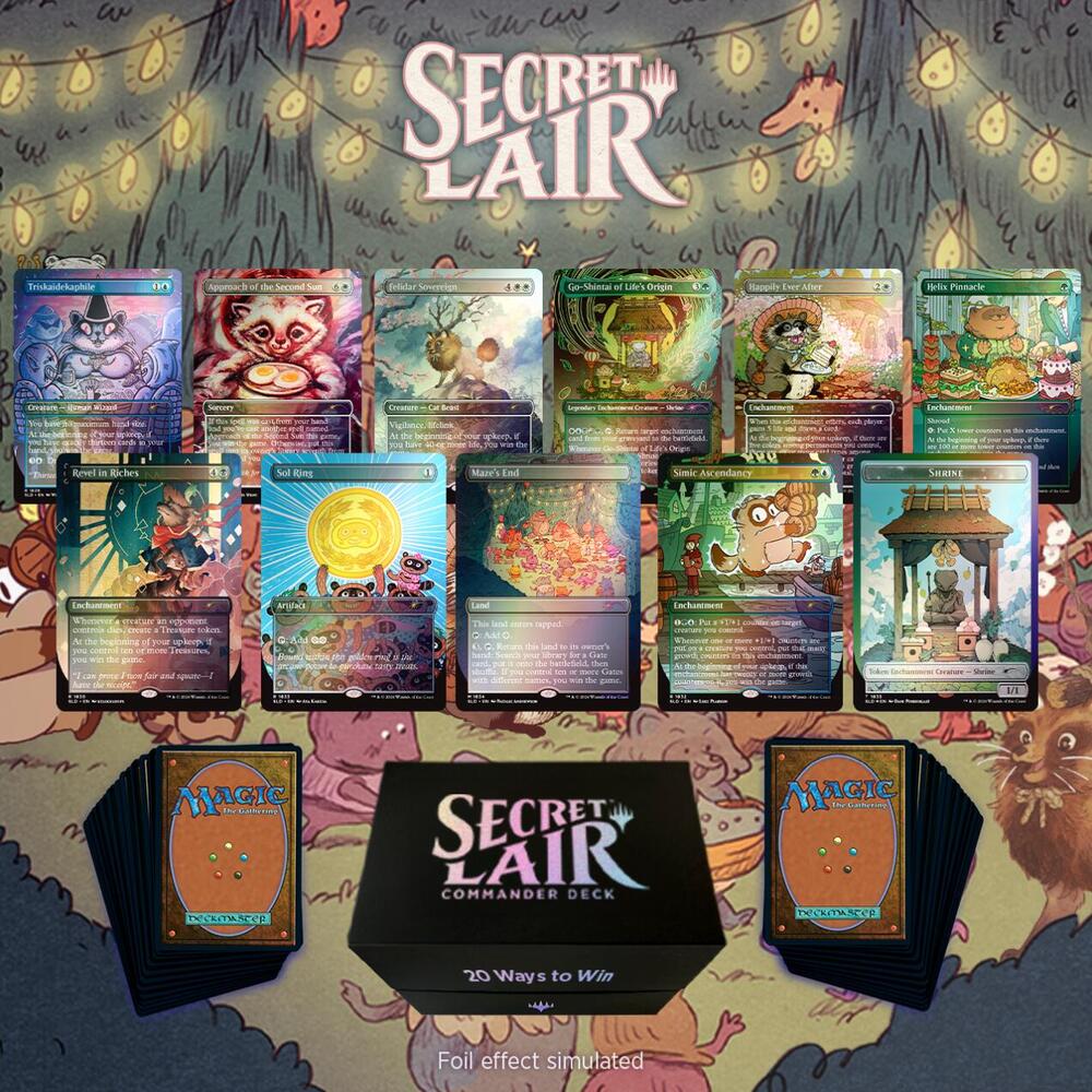 Secret Lair Commander Deck: 20 Ways to Win - Secret Lair Drop Series (SLD)