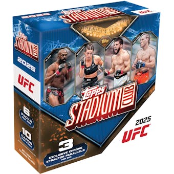 2025 Topps Stadium Club UFC Mega Box