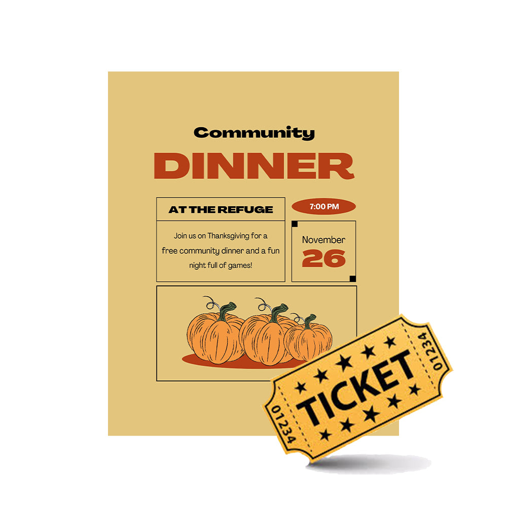 Community Dinner @ The Refuge