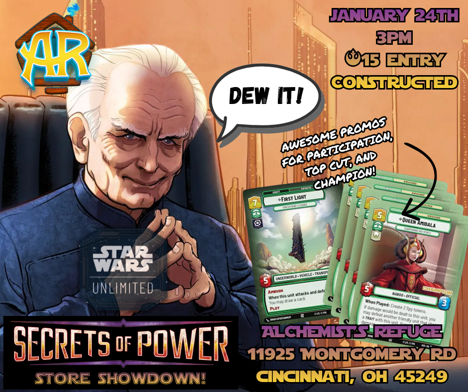 Secrets of Power – SWU Store Championship @ The Refuge
