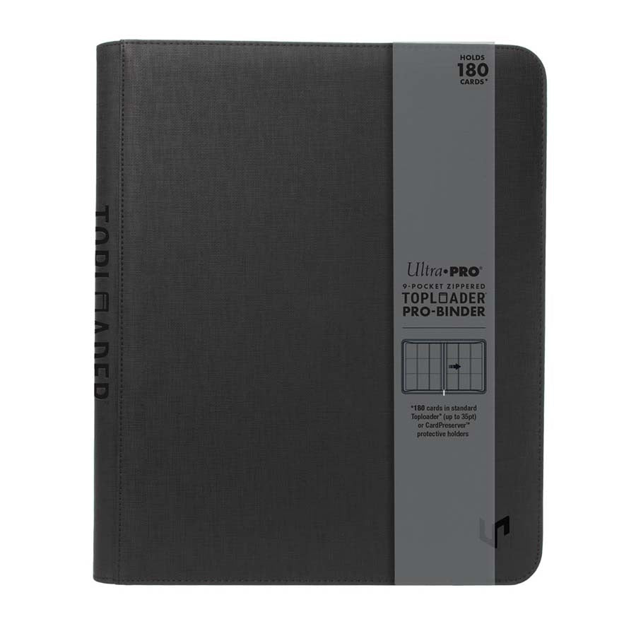 9-Pocket Ultra Pro Toploader Premium-Pro Binder - Black