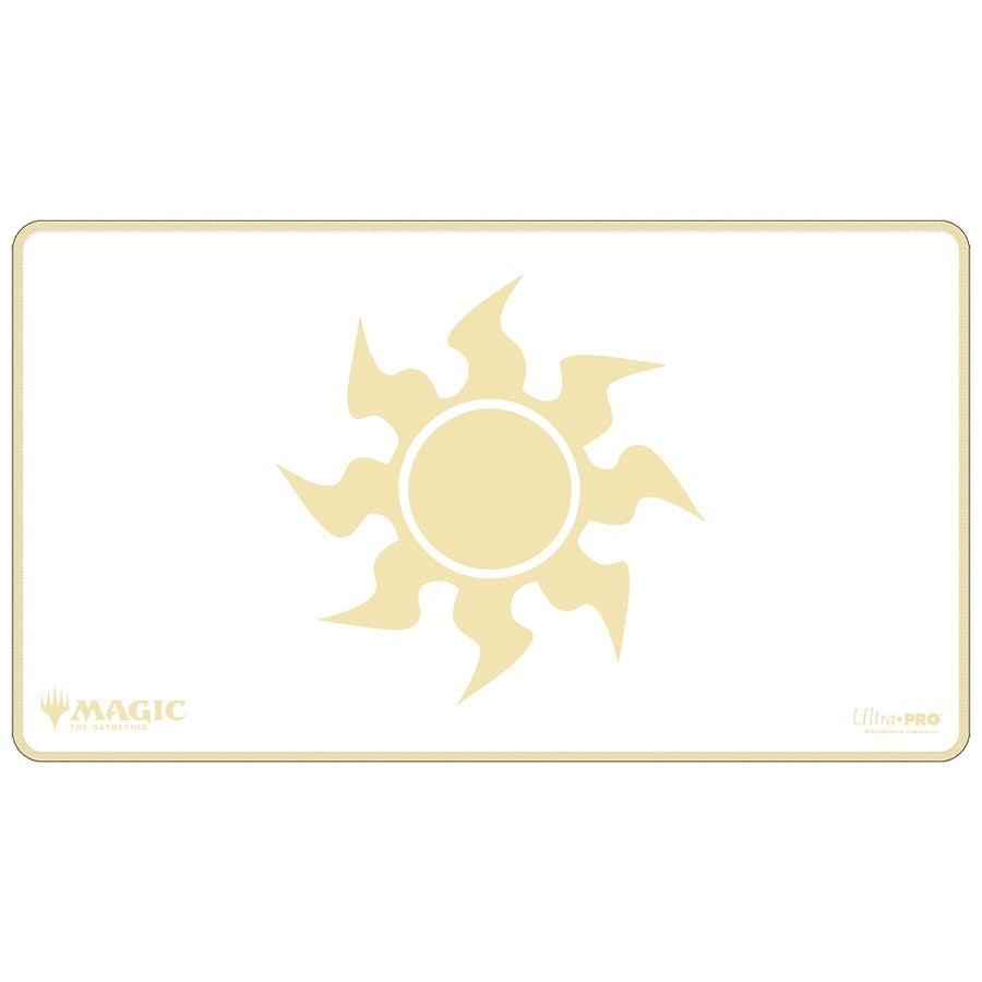Ultra Pro MTG Stitched Edge Playmat - Plains Mana Symbol