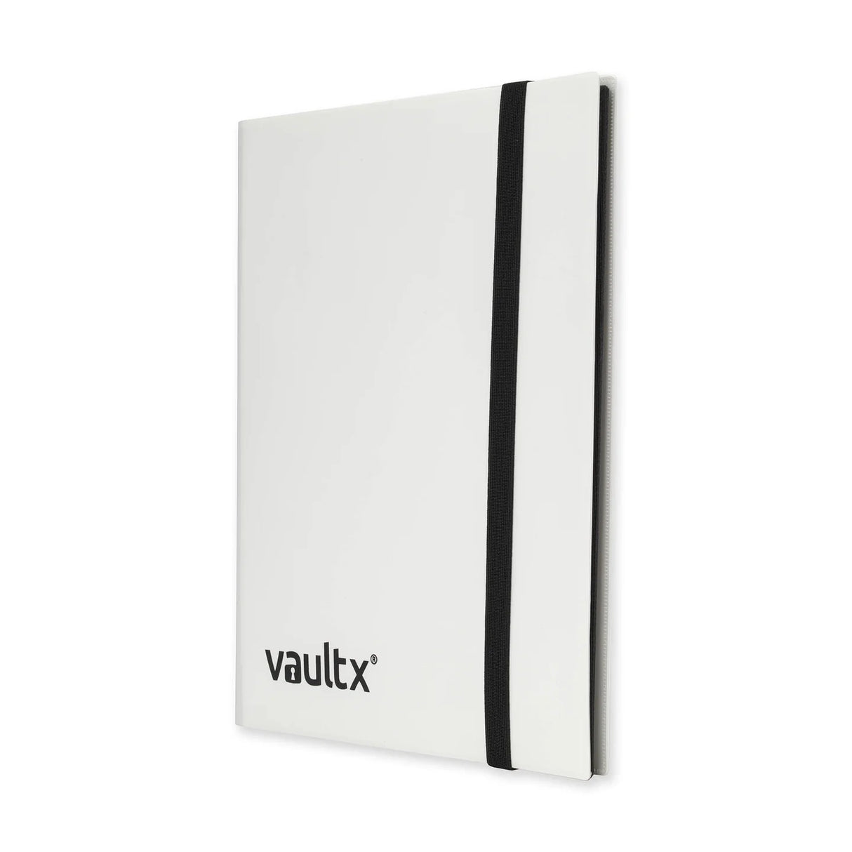 Vault X 9-Pocket Strap Binder - White
