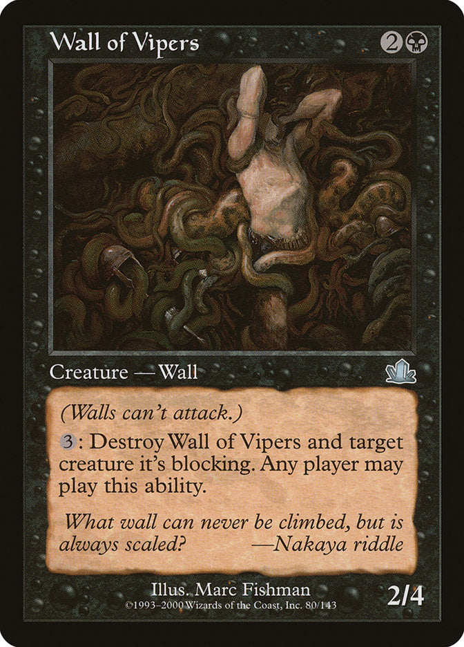 Wall of Vipers - Prophecy (PCY)