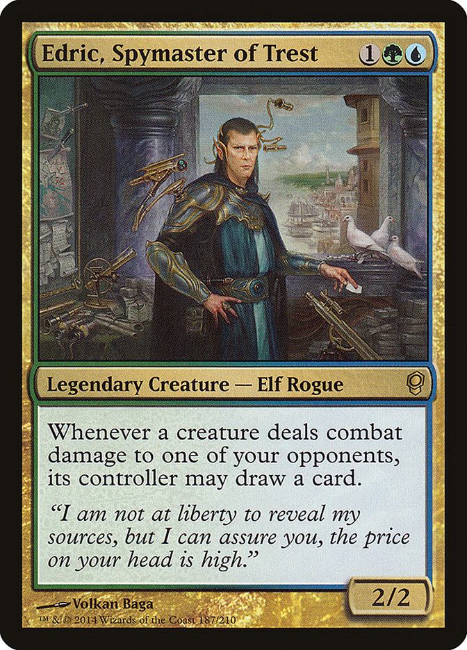 Edric, Spymaster of Trest - Conspiracy (CNS)