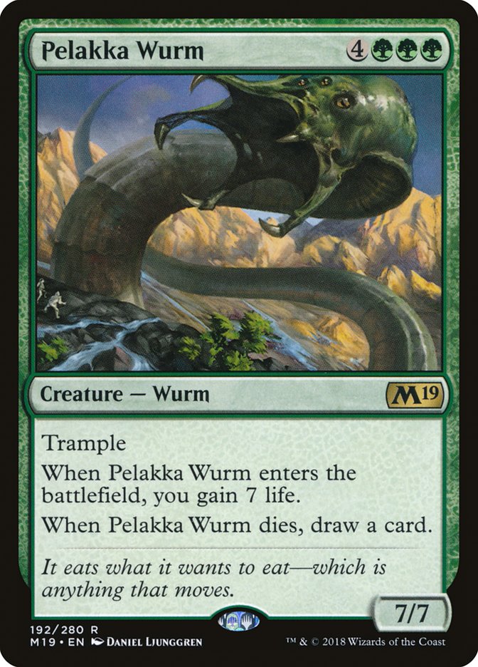 Pelakka Wurm - Core Set 2019 (M19)