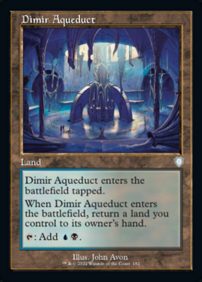 Dimir Aqueduct - The Brothers' War Commander (BRC)