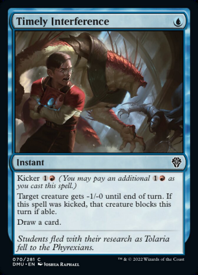 Timely Interference - Dominaria United (DMU)