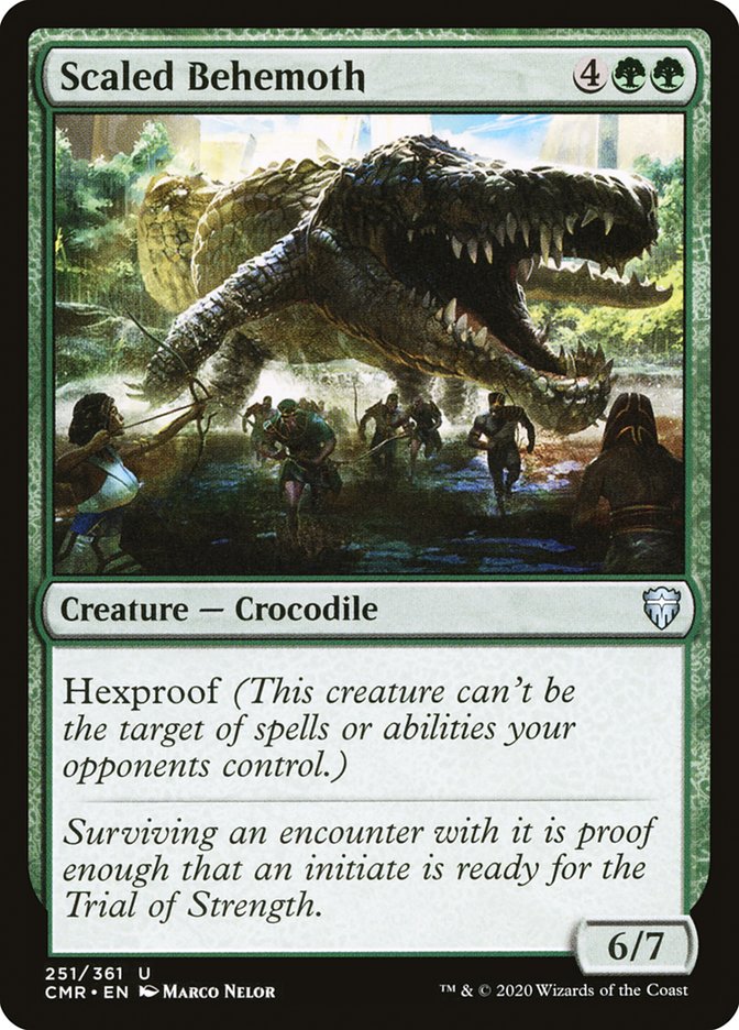 Scaled Behemoth - Commander Legends (CMR)
