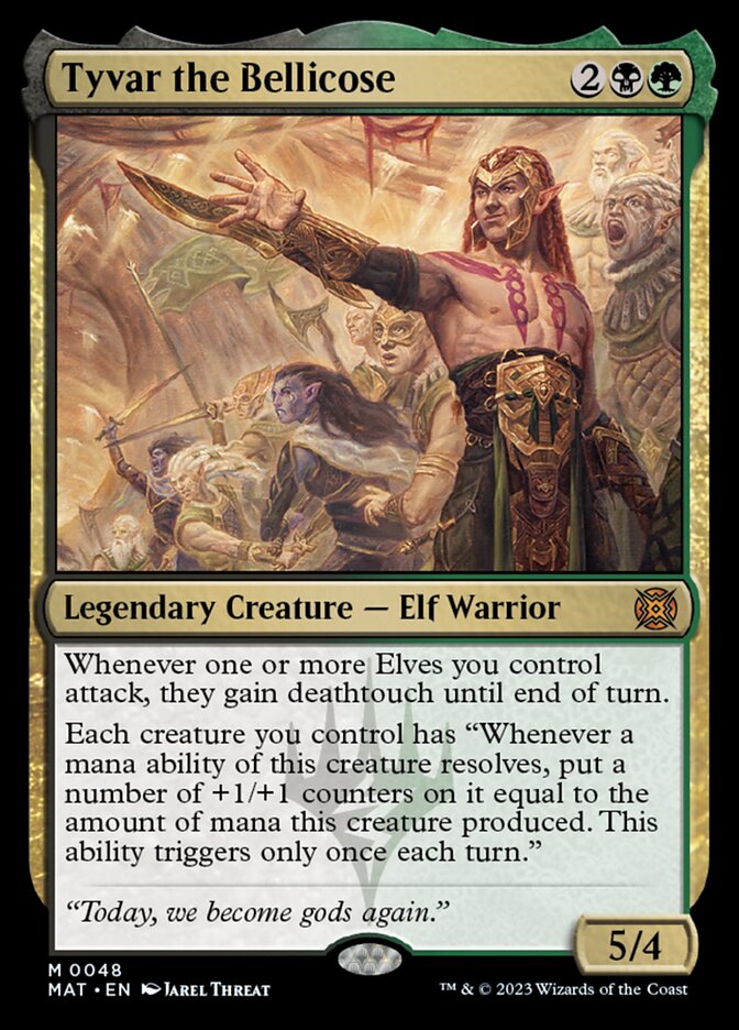 Tyvar the Bellicose (48) - March of the Machine: The Aftermath (MAT)