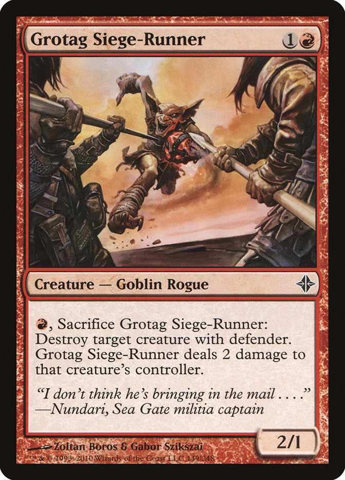 Grotag Siege-Runner - Rise of the Eldrazi (ROE)