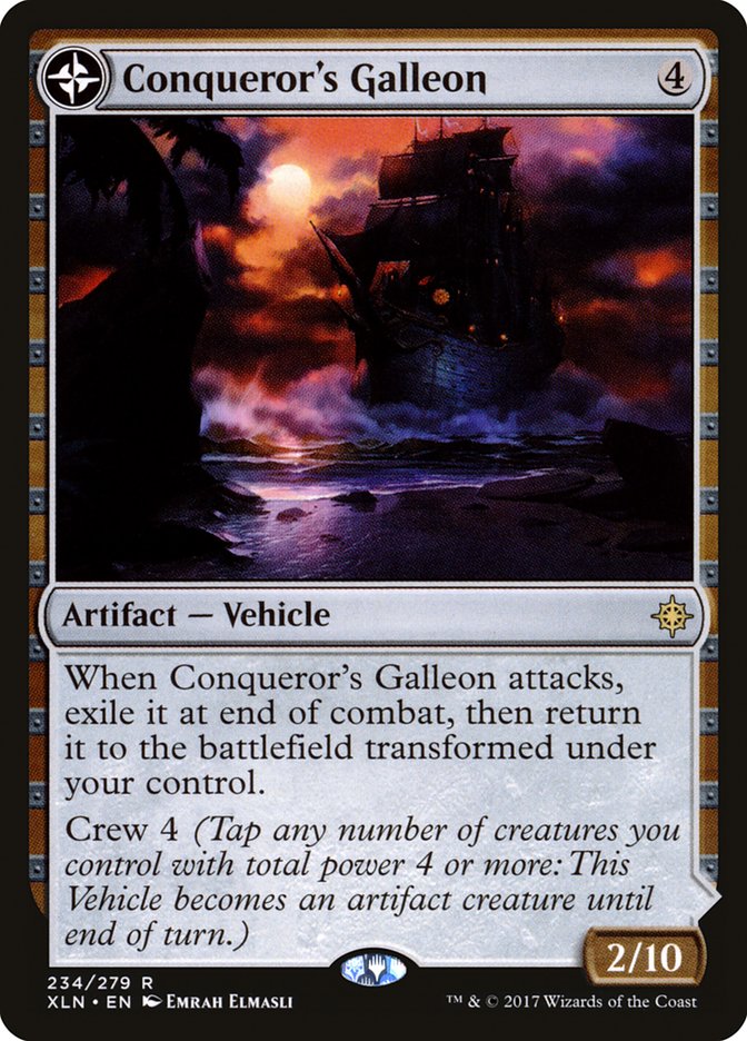 Conqueror's Galleon // Conqueror's Foothold - Ixalan (XLN)