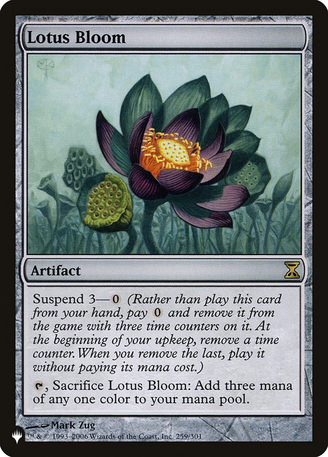 Lotus Bloom - The List (PLIST)
