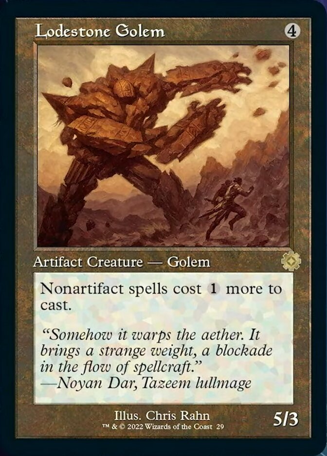 Lodestone Golem - The Brothers' War Retro Artifacts (BRR)