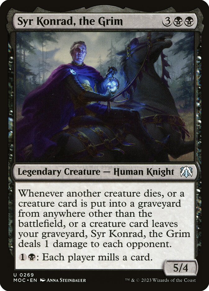 Syr Konrad, the Grim - March of the Machine Commander (MOC)