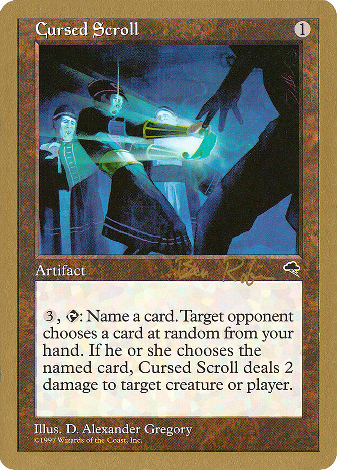Cursed Scroll - World Championship Decks 1998 (WC98)