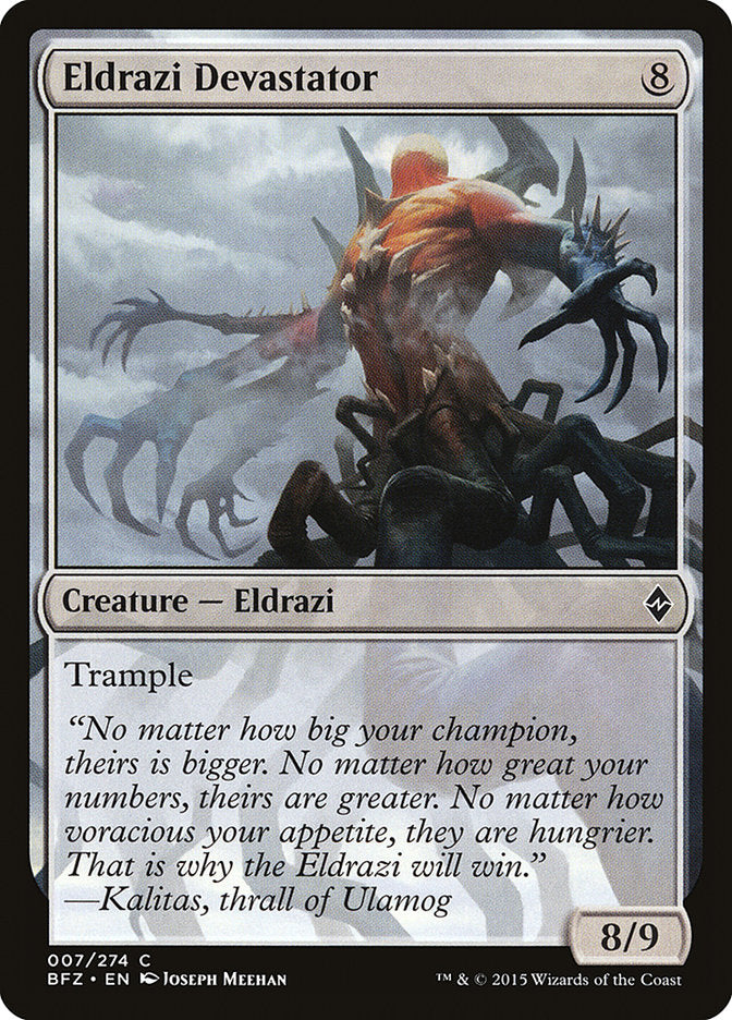 Eldrazi Devastator - Battle for Zendikar (BFZ)