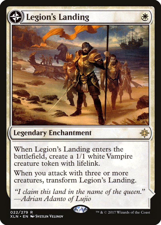 Legion's Landing // Adanto, the First Fort - Ixalan (XLN)