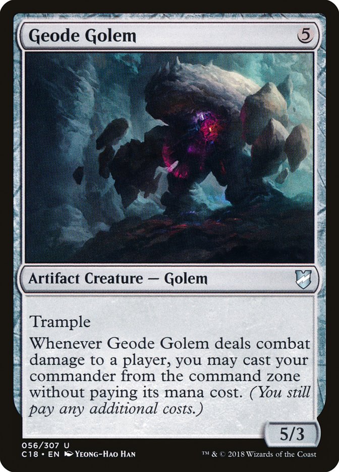 Geode Golem - Commander 2018 (C18)