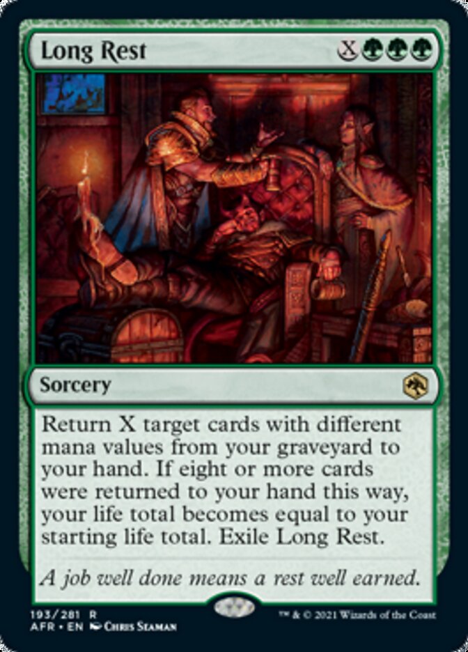 Long Rest - Adventures in the Forgotten Realms (AFR)