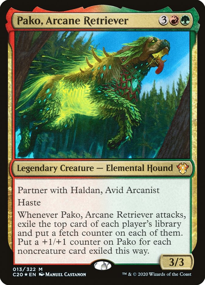 Pako, Arcane Retriever - Commander 2020 (C20)