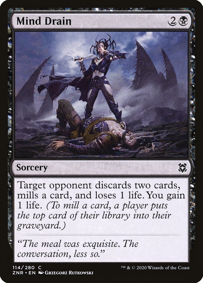 Mind Drain - Zendikar Rising (ZNR)