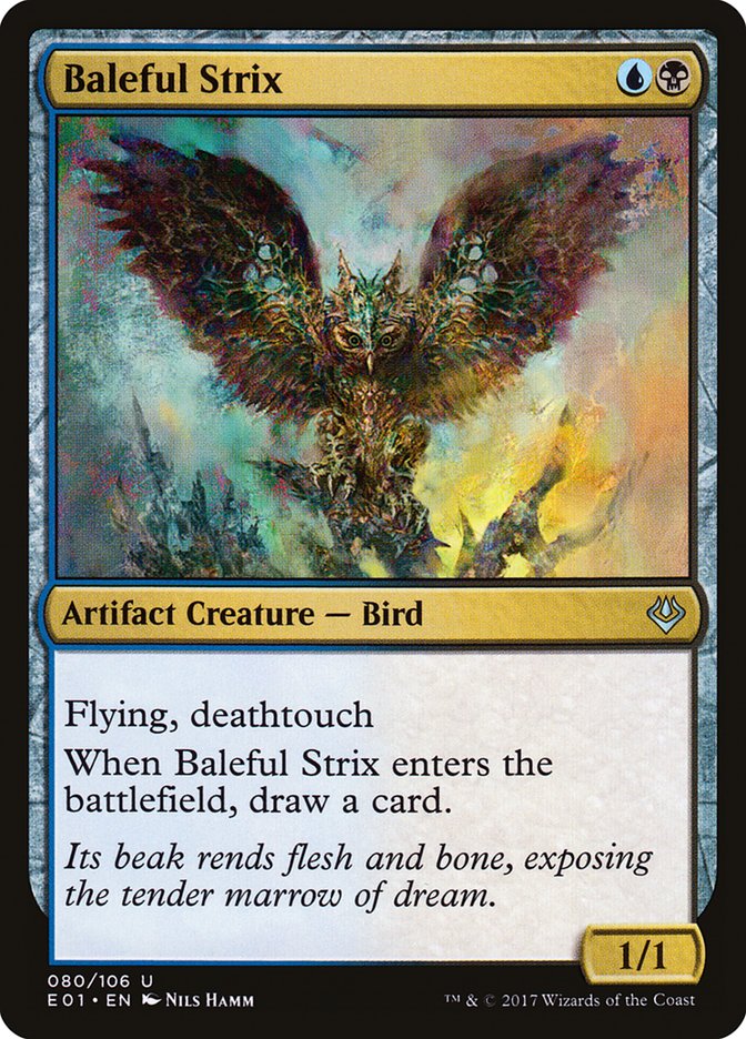 Baleful Strix - Archenemy: Nicol Bolas (E01)