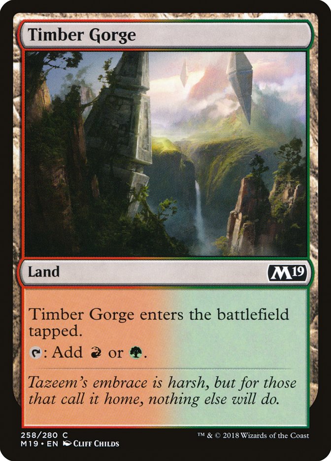 Timber Gorge - Core Set 2019 (M19)